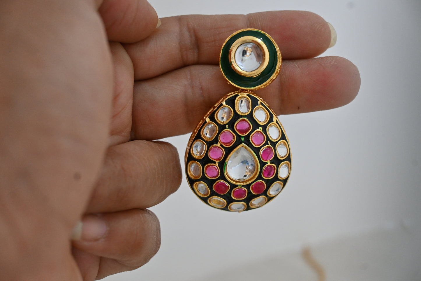 Royal Meher Kundan Necklace Set