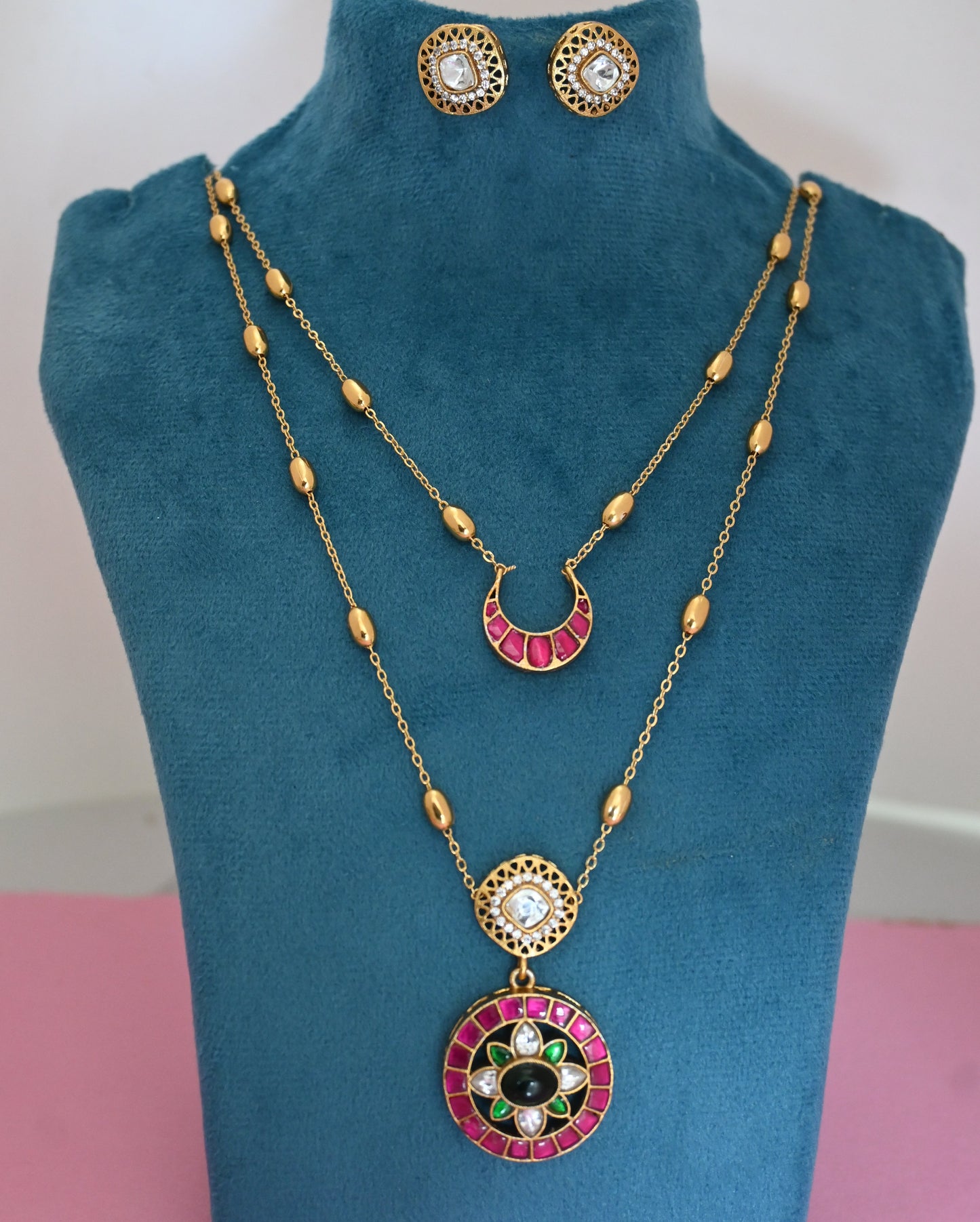 Jadau Polki necklace