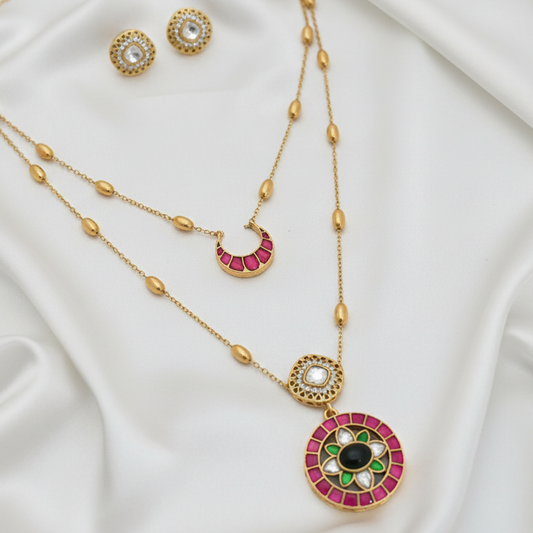Jadau Polki necklace