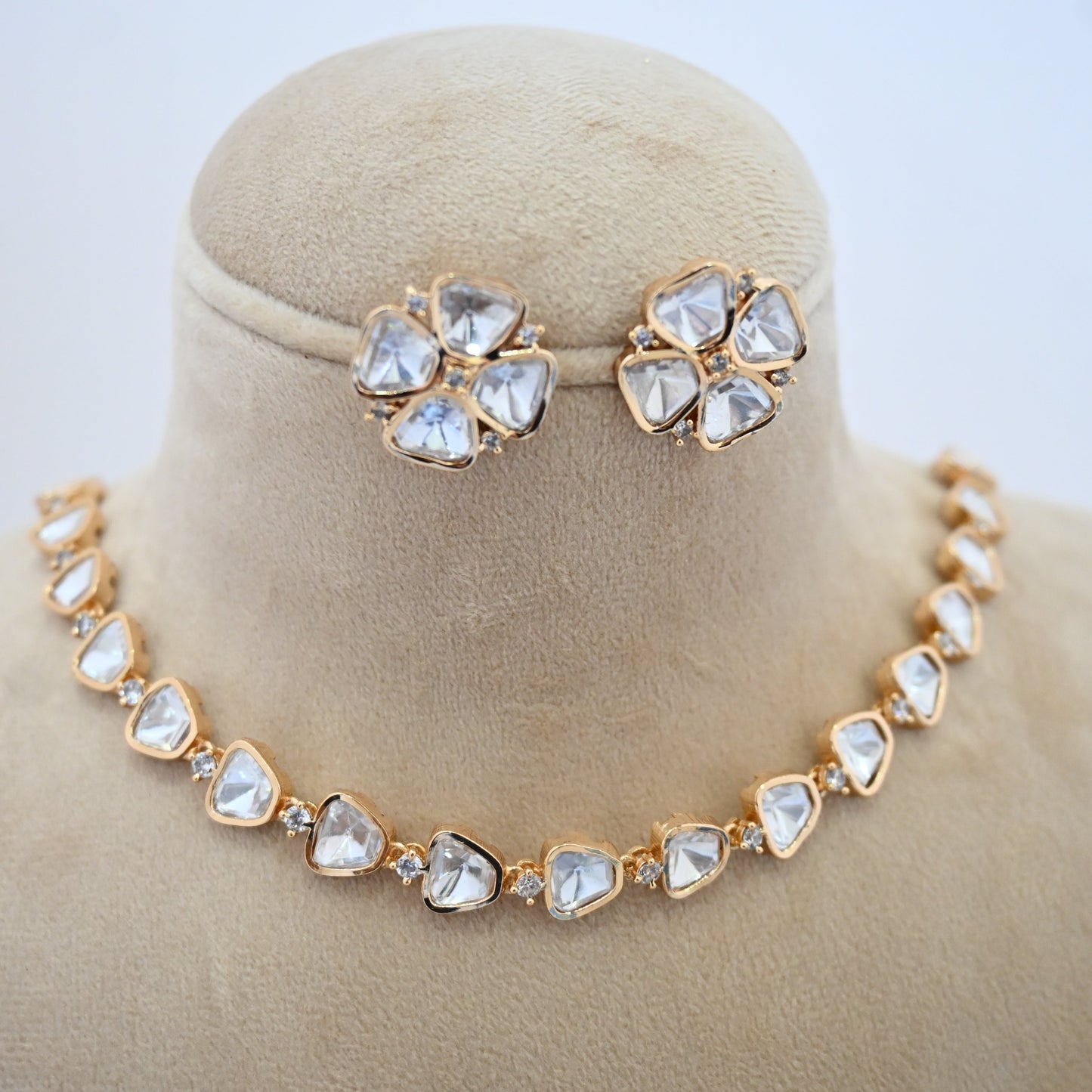 Sitara Polki Necklace Set
