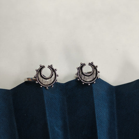 Crescent Moon Toe Rings